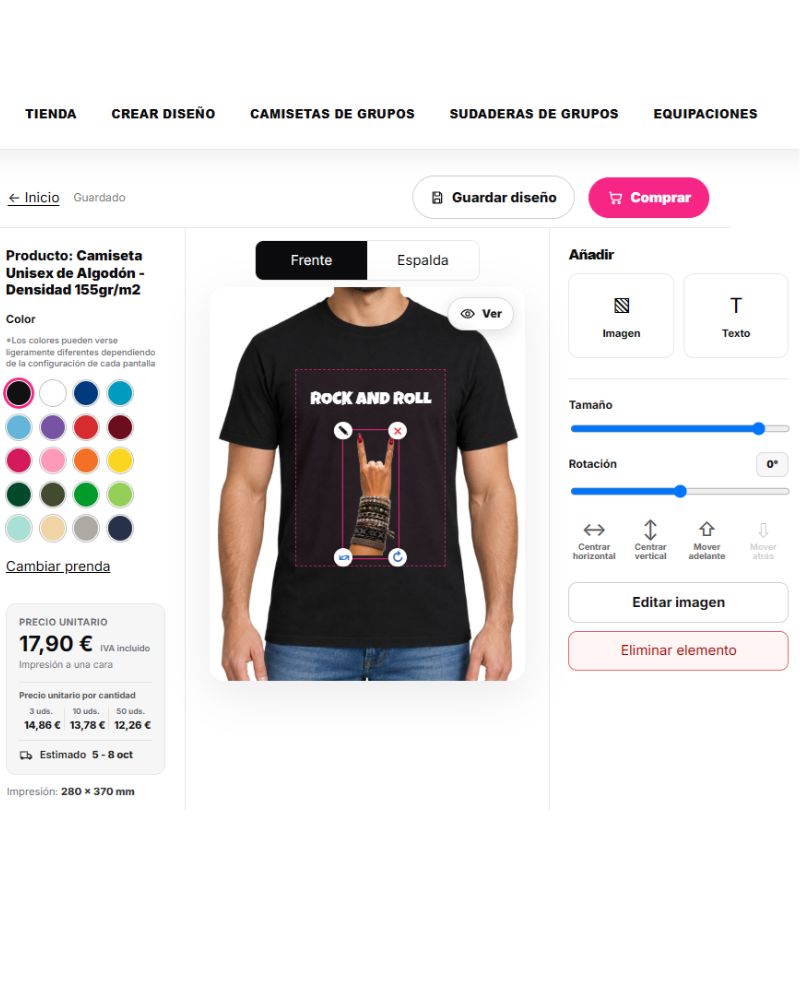 Software para diseñar camisetas personalizadas
