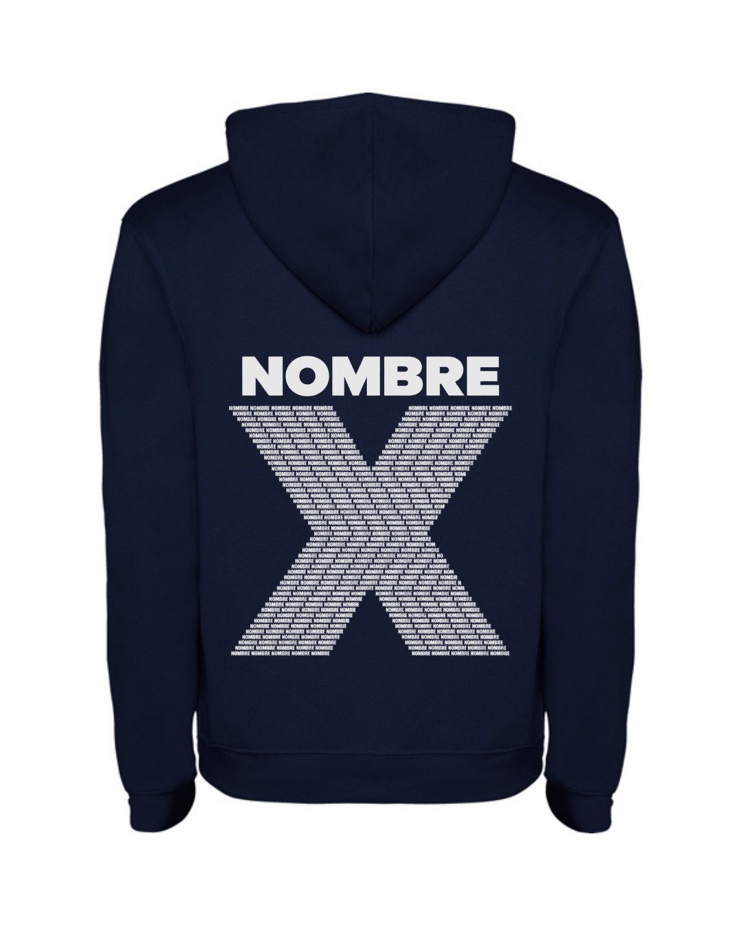 Sudadera con nombre y numero
